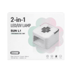 Lampe ongles LED UV SUN L1 228W pour sechage gel et vernis avec livraison Maroc paiement cash