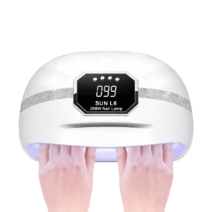 Utilisation de la lampe ongles UVLED SUN L6 268W avec capteur automatique pour les mains
