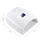 مجفف أظافر بدون سلك قابل لإعادة الشحن UV LED مزود ببطارية مدمجة