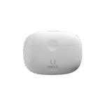 Écouteurs Bluetooth ANC ORYX Bfree Magnus noirs posés sur leur étui de charge sans fil pour une écoute immersive au Maroc.
