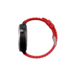 Montre intelligente ORYX RS10 affichant son écran couleur TFT avec le bracelet en silicone, un accessoire électronique pratique.