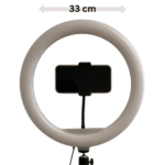 Anneau lumineux LED multicolore pour studio photo et vlogging professionnel à Casablanca