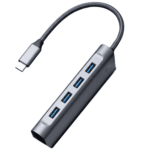 Hub Type C 11 en 1 HDMI VGA Adaptateur Multiport USB-C Aluminium – Image 2