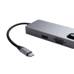 Hub USB Type-C 8 en 1 LAN HDMI VGA USB 3.0 SD PD Aluminium – Image 4