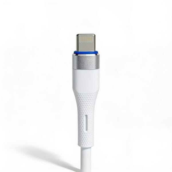 câble de charge iPhone synchronisation données Aroma AL-A03 USB-C Lightning charge rapide 60W pour charger et synchroniser des appareils compatibles, disponible sur BrefShop.ma