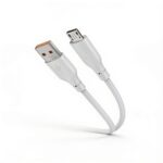 câble konfulon dc63 USB vers Micro-USB 3.0A 1 m avec charge stable et durable pour charger et transférer des données vers des appareils compatibles Micro-USB, disponible sur BrefShop.ma