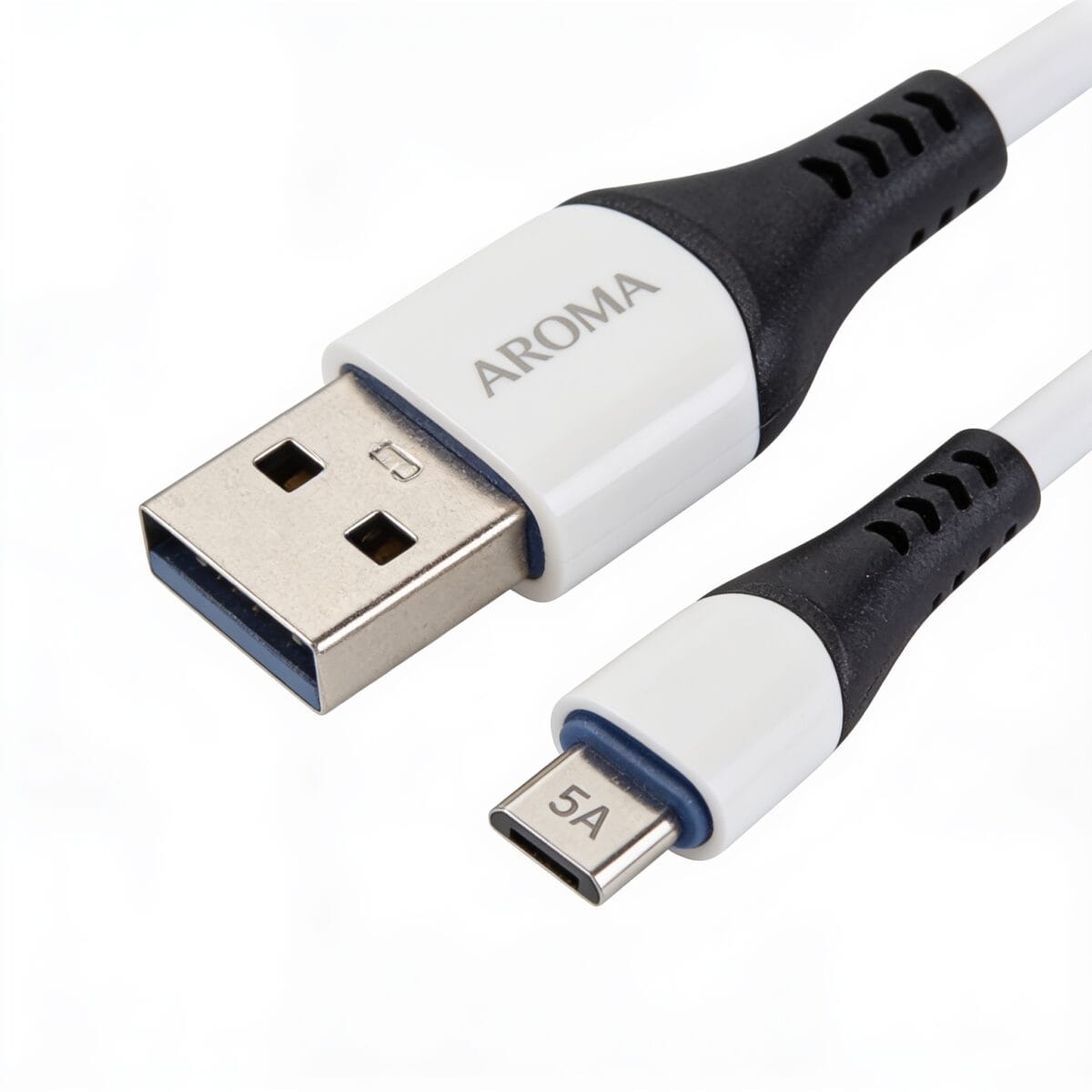 câble micro usb 5a connecteur USB-A mâle vers Micro USB mâle, chargement et synchronisation d'appareils électroniques, disponible sur BrefShop.ma