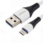 câble micro usb 5a connecteur USB-A mâle vers Micro USB mâle, chargement et synchronisation d'appareils électroniques, disponible sur BrefShop.ma