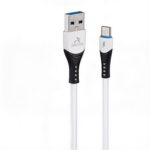 câble usb a vers usb c 5 ampères tressage résistant pour charger et transférer des données, disponible sur BrefShop.ma