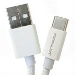 câble usb c konfulon USB Type-C 3.0A pour charge rapide et transmission de données, disponible sur BrefShop.ma