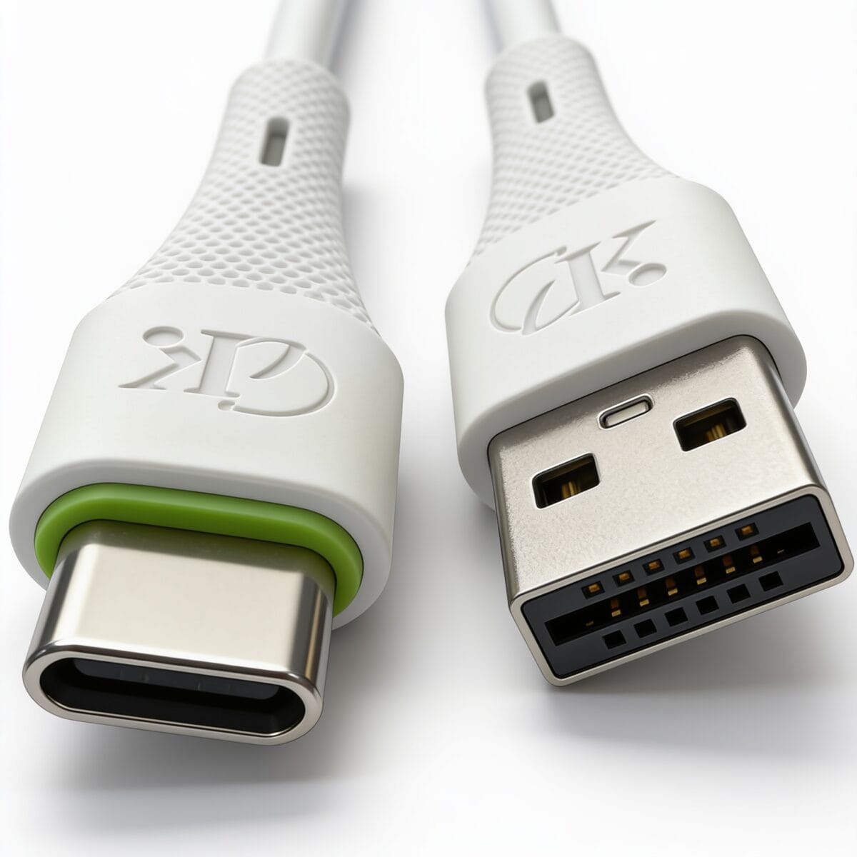 chargeur rapide usb-c 18w avec Intelligent Power Distribution et câble Type-C, pour recharger téléphones et tablettes, disponible sur BrefShop.ma