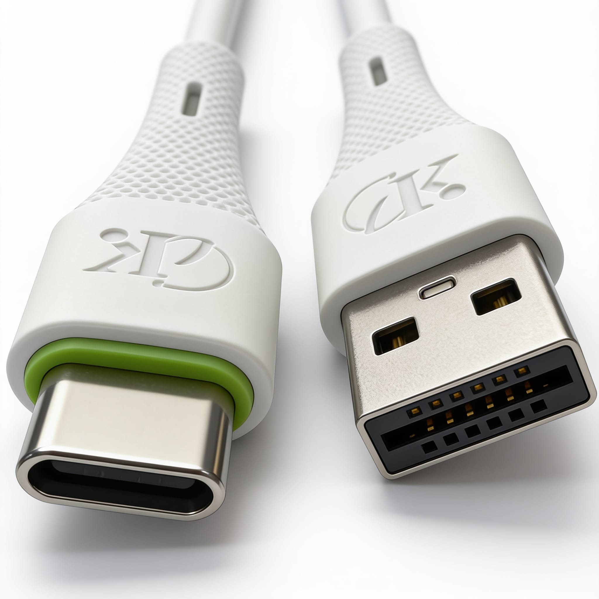 Détail du chargeur 18W CIK CK-A601 détail du chargeur rapide usb-c 18w avec port USB et smart chip