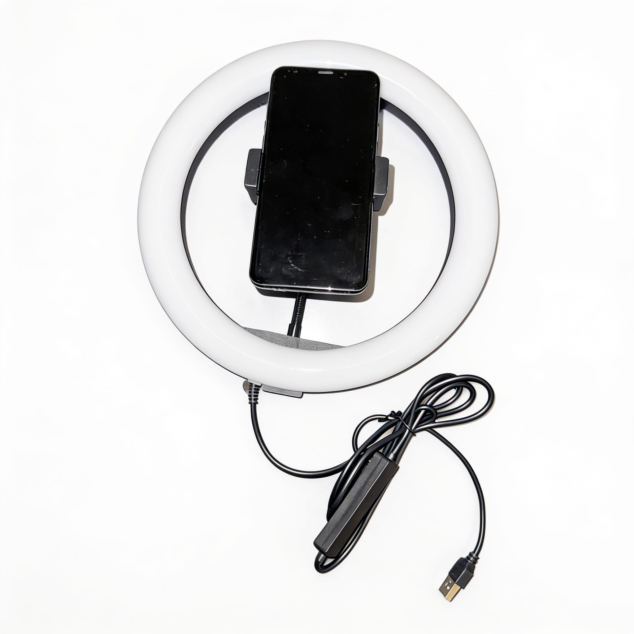 Lampe annulaire pour selfie LJJ-26 mode RGB lampe annulaire pour selfie LJJ-26 en mode LED RGB