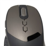 souris sans fil rechargeable bi-mode avec batterie 500mAh et écran d'affichage pour pointage et navigation, disponible sur BrefShop.ma