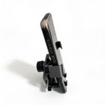 support smartphone auto aération rotation à 360° pour fixation sur grille d'aération en usage mains libres, disponible sur BrefShop.ma