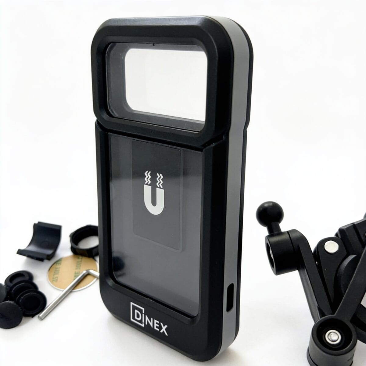 support téléphone étanche deux-roues écran tactile transparent accessible, disponible sur BrefShop.ma