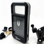 support téléphone étanche deux-roues écran tactile transparent accessible, disponible sur BrefShop.ma
