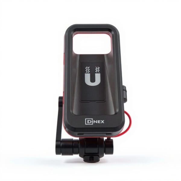 support téléphone moto étanche résistant à l'eau 360° pour fixer et protéger un téléphone sur guidon de moto, disponible sur BrefShop.ma