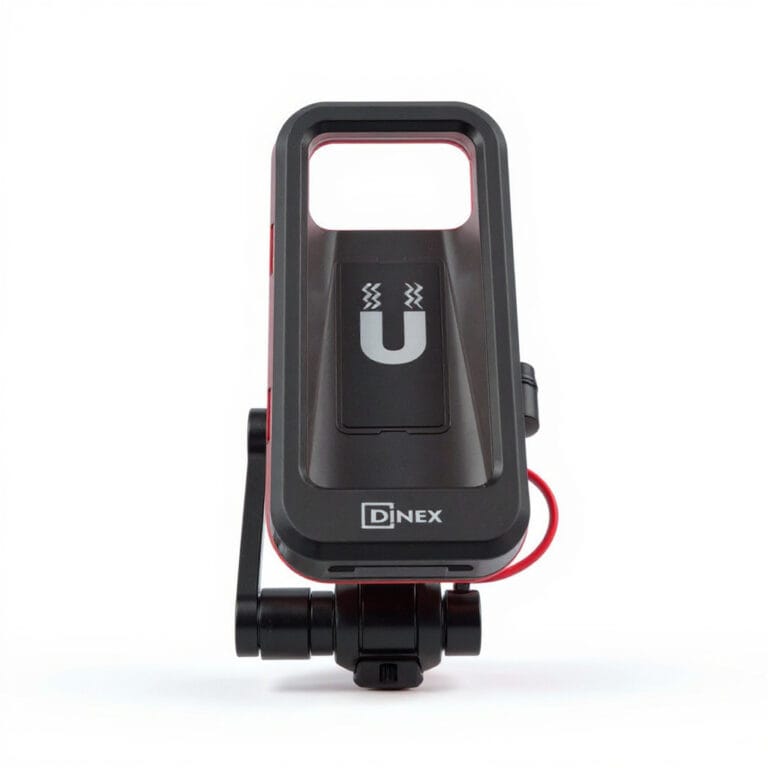 support téléphone moto étanche résistant à l'eau 360° pour fixer et protéger un téléphone sur guidon de moto, disponible sur BrefShop.ma