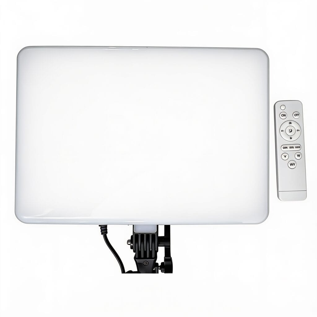 panneau led maquillage cct k19 fond blanc face