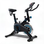 spinning bike domicile selle réglable en hauteur et écran de contrôle au guidon pour exercice de cyclisme stationnaire à domicile, disponible sur BrefShop.ma