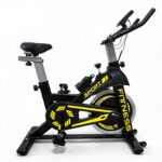 vélo spinning volant d'inertie sangle de pédale exercice cardiovasculaire et fitness à domicile, disponible sur BrefShop.ma